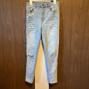 American Eagle Size 10 Curvy Super High-Rise Jegging